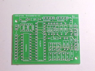 Encoders card (PCB)