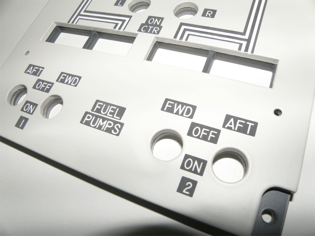 OVH neumatic system panel (light gray)