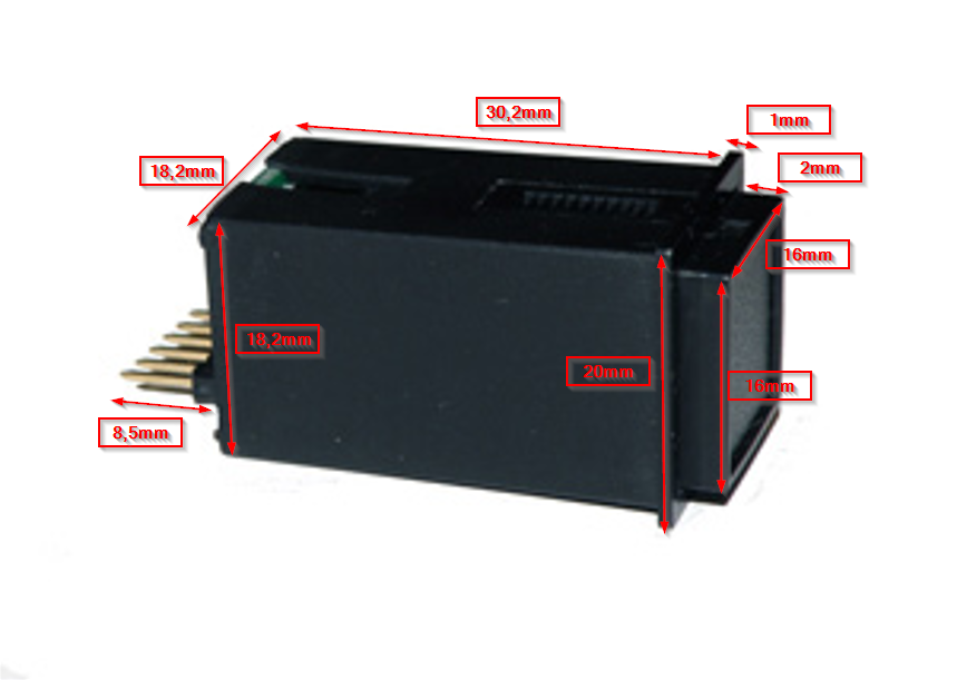 Interruptor tipo Korry ON-OFF