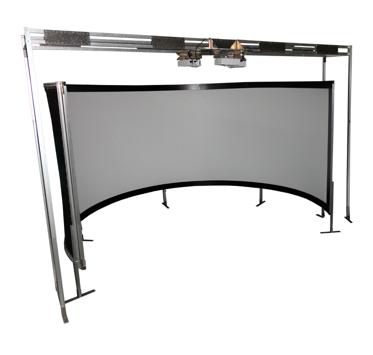 Pantalla 220 grados + Soporte proyectores