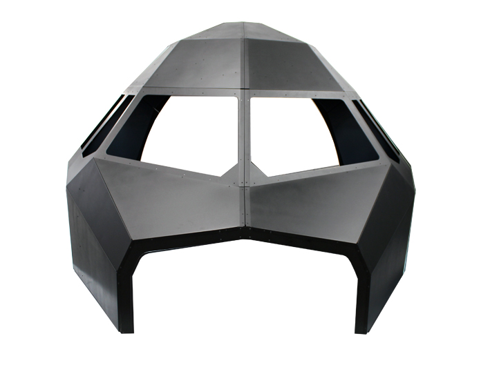 A320 cockpit shell