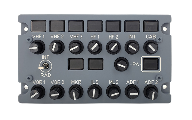 A320 Audio Panel