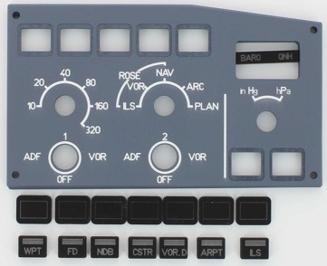 Panel EFIS Airbus 320 lado oficial