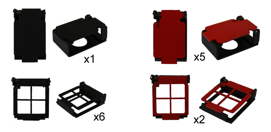 A320 Overhead FWD switch safe guard kit