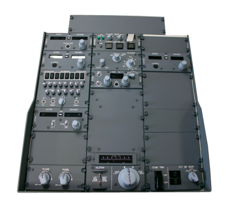 Pedestal B737 montado version light