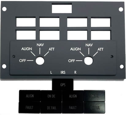 OVH AFT panel IRU B737