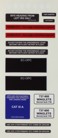 B737 MIP's stickers