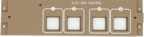 B747 FWD OVH EEC panel