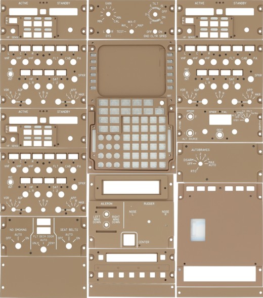 Kit paneles pedestal B747