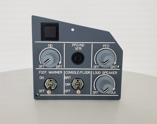 [5T20] A320 MIP Illumination Panel F/O's side