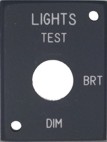 [P738B37] MIP Lights Test panel B737