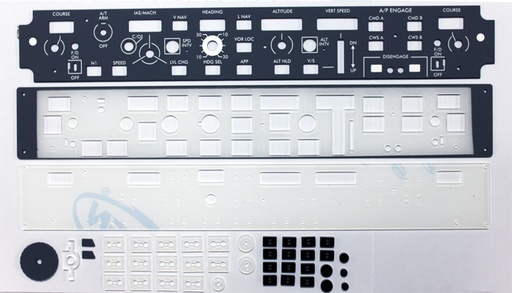 [P738B02] Panel frontal MCP 737