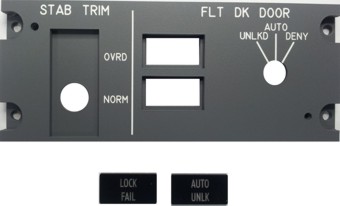 [P738B22] Panel de trimado de estabilizador