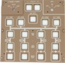 [P74B44] Panel Electric System OVH FWD B747