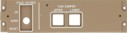 [P74B25] B747 FWD OVH Oxygen-Yaw Damper panel