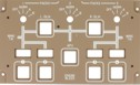 [P74B28] B747 FWD OVH Pneumatic panel