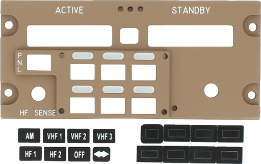 [P74B32] Panel COM-NAV-ADF B747