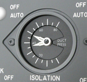 [GAUOVH5] 737 OVH DUCT PRESSURE