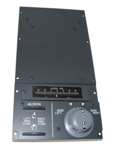 [GAURUDDER] Rudder Trim indicator with panel IDC
