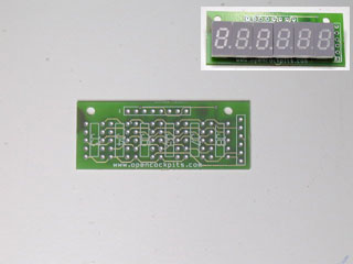 [0T10] Soporte PCB para 6 displays